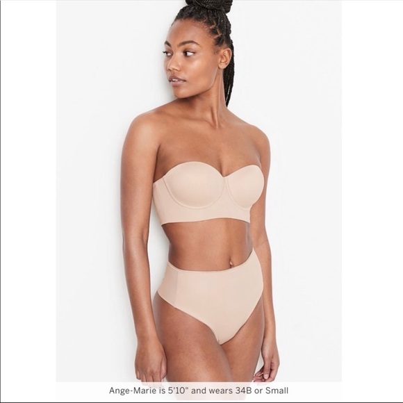 NEW ~ LEONISA SHAPEWEAR Strapless
Contouring Longline Bra - Picture 1 of 6